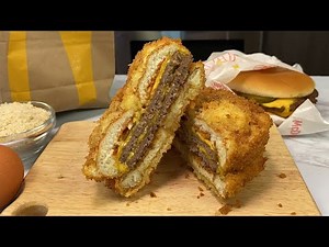 Deep-Fried McDonald's Cheeseburger