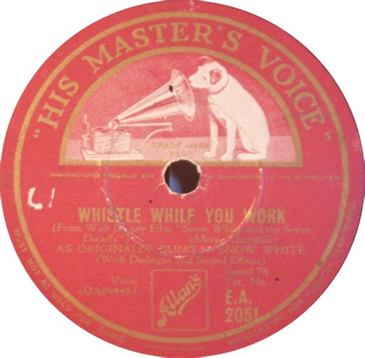 Adriana Caselotti - Whistle While You Work / "I'm Wishing" and "One Song"