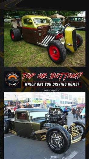 1938 Ford Rat Rod vs 1933 Dodge Ratical HEMI | Wild Hot Rod Battle 🔥
