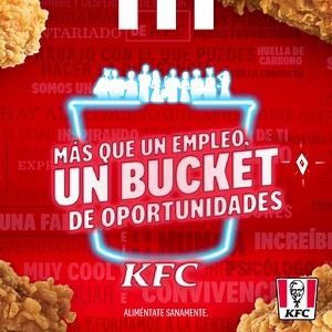 ¡Estamos buscando Asociados para nuestros restaurantes! Regístrate en este anuncio y en breve te contactaremos 🍗#KFC #Empleo | KFC