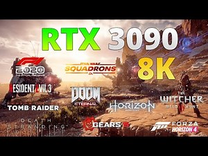 RTX 3090 Test in 8K DSR - 10 Games