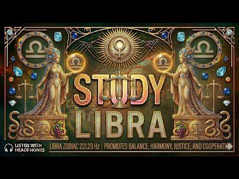 Study with Libra Frequencies: 221.23 Hz Venus Balance for Harmony & Focus