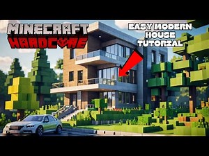 Large Modern House / Minecraft Tutorial