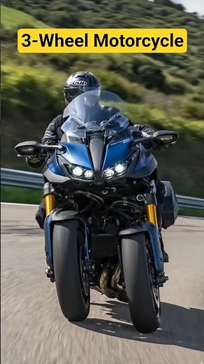 3-Wheel Motorcycle That LEANS?! 🤯 Yamaha Niken Explained!