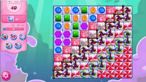 Tips and Walkthrough: Candy Crush Level 7655