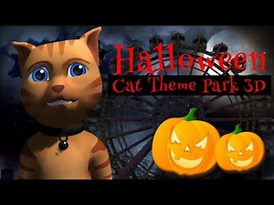Halloween Cat Theme Park 3D Game | Big Fun Gameplay