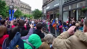 OLYMPIC TORCH RELAY 13 June 2012 The Olympic Torch Relay and the events that were held to celebrate it were a real success. The huge crowds that turned out throughout Tayside, and our officers who were policing the event, all had a great time. Here's a few brief video clips taken as the torch made its way through the crowds in Dundee city centre yesterday evening. | Police Scotland Tayside