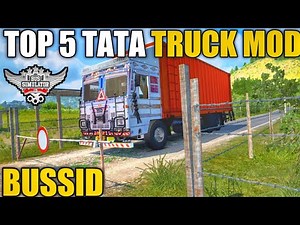 Top 5 TATA Truck Mods For BUSSID | Bus Simulator Indonesia | BUSSID Mod