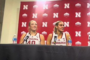 8K views · 304 reactions | Nebraska Women's Basketball Responds Against Southern U | Alexis Markowski and Natalie Potts Full Press Conference #GBR | #Huskers | Hail Varsity | Facebook