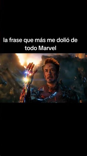 Y yo soy Ironman #thanos #ironman #avengers #endgame #marvel #edit #fyp #parati