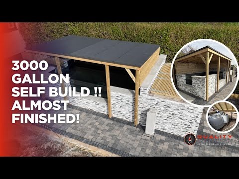 3000 GALLON SELF BUILD...READY FOR KOI SOON...#koi #KOIPOND #NEWPOND #KOIPONDBUILD