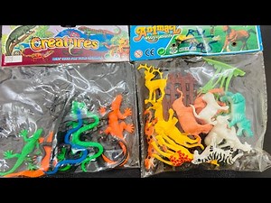 Plastic animals Unboxing order Flipkart | animals collection Cat,Dog, Elephant,Tiger,Horse