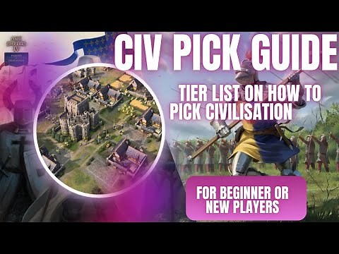 Age of empires 4 - How to pick your Civ ? Civ pick Guide ! Season10/ Season 11 New Player