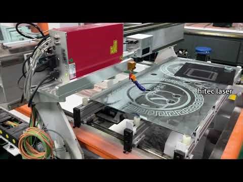 How to cutting glass with laser sandblasting machine