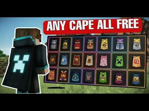How To Get ANY Cape In Minecraft For Free