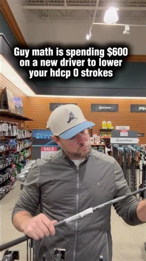 Guy math doesn’t golf 😂 #golf #golfswing #golfer #golflife #funny #golfclub #golftips