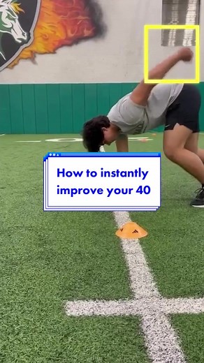Improve Your 40-Yard Dash with One Simple Tip