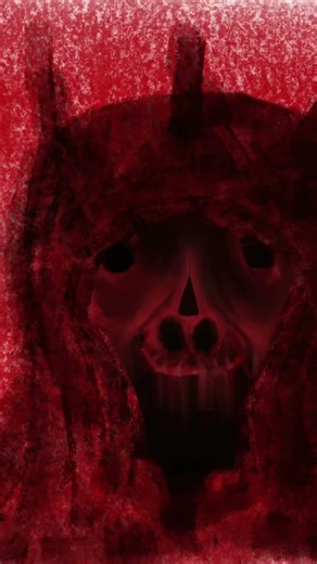 Speed Painting With Procreate Charcoal Brushes | The Hooded Figure