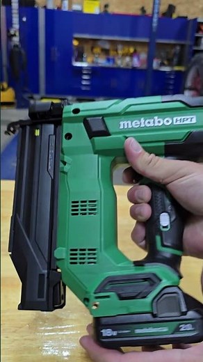 New Metabo HPT 18V MultiVolt 18g Brad Nailer Kit NT1850DG #tools
