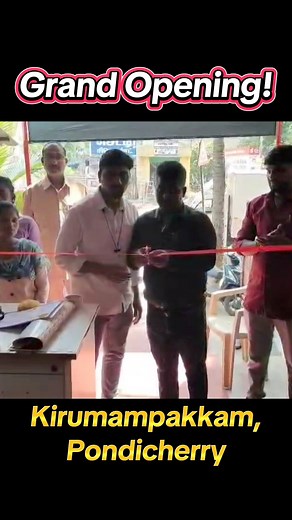 1K views | ST Courier & Cargo Kirumampakkam, Pondicherry: We Are Officially OPEN! It is with immense pride and joy that we announce the Grand Opening of the newest ST Courier branch in Kirumampakkam, Pondicherry! #STCourierAndCargo #doortodoorservice #singapore #TeamWork #reliableservice | ST Courier & Cargo Singapore | Facebook