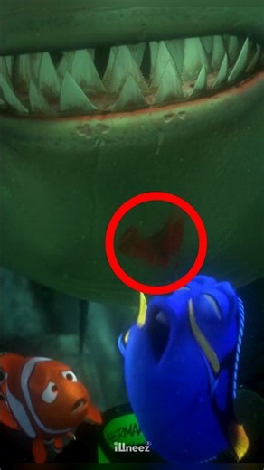 This Finding Nemo Detail Is Actually Real #FindingNemo #BruceShark #Pixar #Disney
