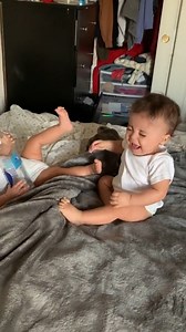 164K views · 1.6K reactions | fighting over the water bottle, notice how she attempted to fake cry after her sister started crying  #twin #fyp #baby | The jessica Family | Facebook