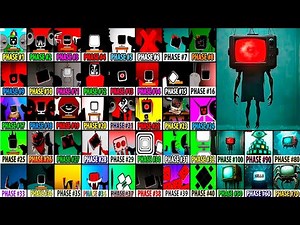 Incredibox Sprunki Mix All Phases Phase 10 VS Phase 20 VS Phase 30 VS Phase 40 VS Phase 50-80-100