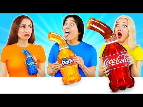 Provocarea Mâncare Mare, Medie Și Mică Placă | Hack-uri de Bucatarie Gustoase Multi DO Best