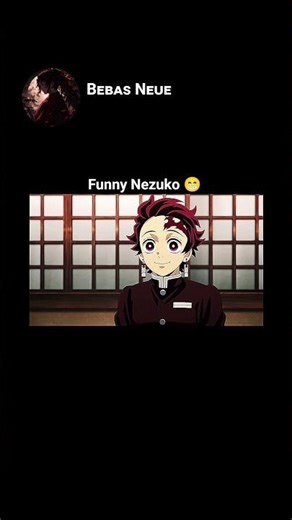 nezuko funny moments 😅 #nezuko #tanjiro #funny