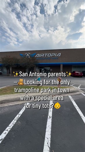 🌟Bring the kiddos to @airtopiasanantonio for an unforgettable day of fun! 🎉 📍 Address: 16628 San Pedro Ave, San Antonio, TX 78232 ￼ 🕙 Toddler Time (Mon–Fri): 10 AM – 1 PM ￼ 🕒 Regular Hours: • Sunday: 12 PM – 8 PM ￼ • Monday–Thursday: 10 AM – 8 PM ￼ • Friday: 10 AM – 6 PM ￼ • Saturday: 9 AM – 10 PM ￼ 🎈 Perfect spot for parties! #PaidAd #Fun4AlamoKids #SanAntonioMoms #KidsBirthdayIdeas #AirtopiaAdventurePark | Fun 4 Alamo Kids