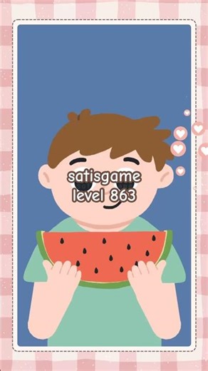 Satisgame level 863 solution #MobileGames #Gameplay #CozyGames #RelaxingGames #iOSGames