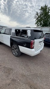 8.4K views · 2.1K reactions | GMC Yukon Auto body repair ⛓️‍ . . . . . . . . . . . . . . . . . . . . #collision #collisiontech #collisionrepair #collisioncenter #collisionrepairs #collisionconf #collisionshop #collisionwork #collisionrepairshop #миннесота #миннеаполис | Peter K | Facebook