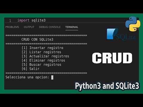 CRUD en Python3 y SQLite 2021