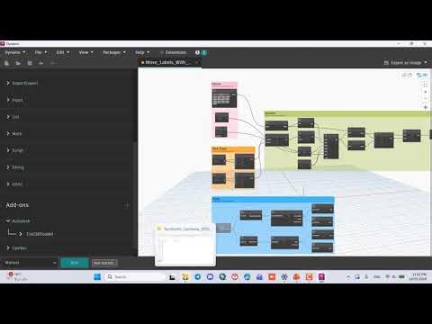 How to Move Labels Automatically in Civil 3D Using Dynamo