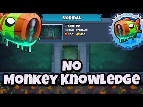 BTD6 Bloonarius Boss Tutorial || No Monkey Knowledge || Haunted