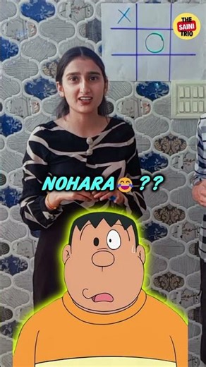 ONLY REAL DORAEMON FANS CAN PASS THIS QUIZ! 🐱💙 | #shorts #doraemon #quiz #sainis | The Saini Trio