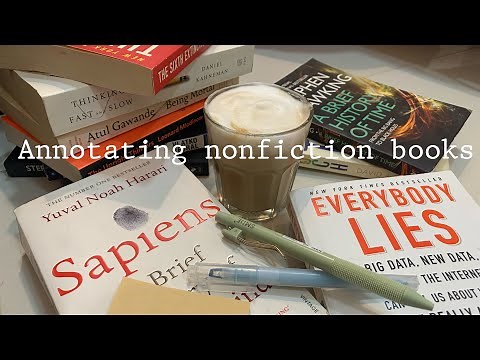 How to Annotate Non Fiction Books 📖