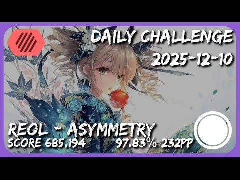 2025-12-10 Daily Challenge | osu!Lazer