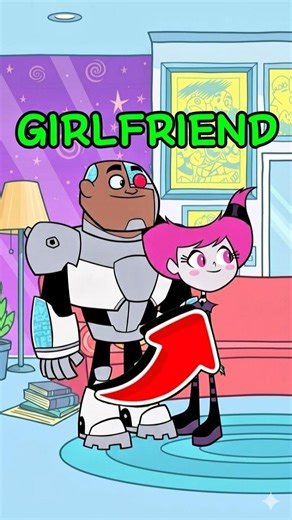 Who is Cyborg girlfriend?