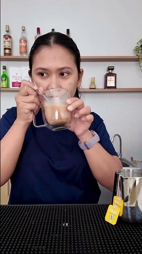 Two ways to make milk tea using tea bags in your kitchen 😉🤗 #milktea