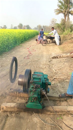 Diesel engine starting new experiment