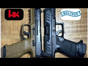 HK VP9 vs Walther PDP (Pro E). German Strikers!