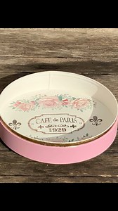 139K views · 3.6K reactions | Bandeja con lata #diy #Reciclaje #decoupage | Galletasafortunadas | Facebook