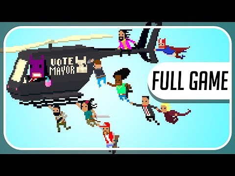 Not A Hero FULL GAME Walkthrough No Commentary (Longplay)
