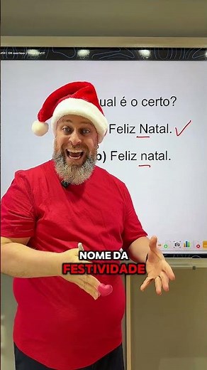 How do you spell it? Natal or natal? #portuguese #christmas