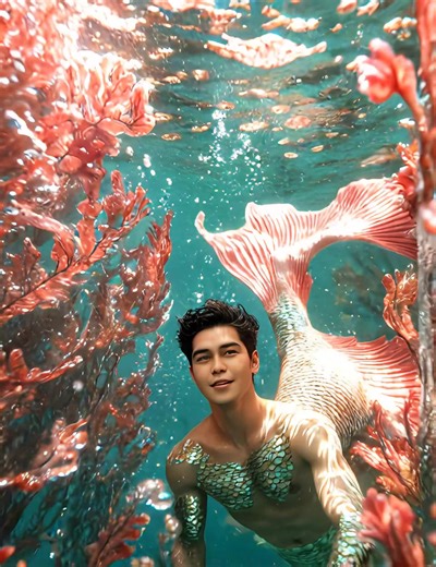 Transform Yourself with the AI Mermaid Effect