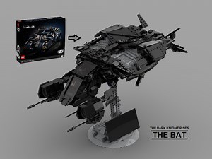 LEGO MOC-109745 UCS The Dark Knight Rises Batwing- The Bat (Super Heroes DC > Batman > UCS 2022)