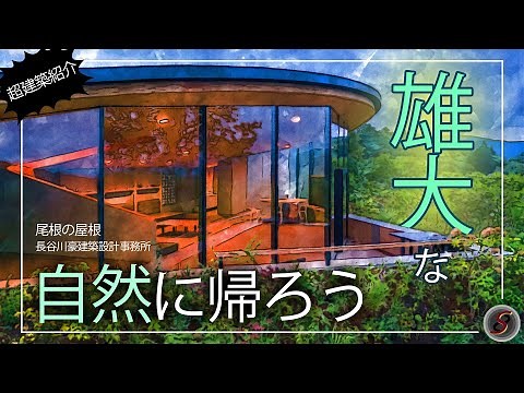 こんな「敷地」にはこんな「建築」が合うんだ！【超建築紹介】尾根の屋根 長谷川豪建築設計事務所