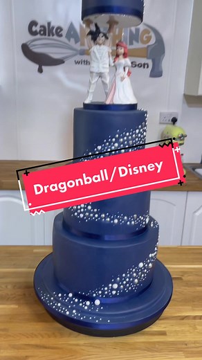 Dragonball/Disney Mash-Up Cake | Traditional Birthday Cake Design