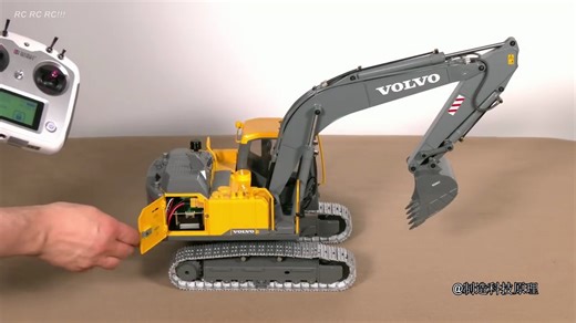 开箱遥控液压挖掘机沃尔沃 EC160E